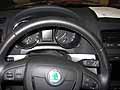 Dettaglio volante cruscotto Skoda Yeti Gravity